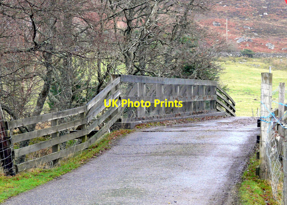 Photo 6"x4" Bridge over the Blackwater Burn Black Water\/NH5776 c2007