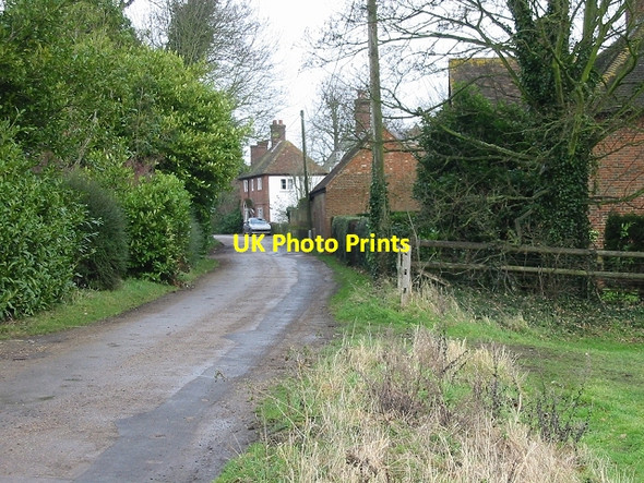 Photo 6"x4" View along The Street, Goodnestone Goodnestone\/TR2554 c2007