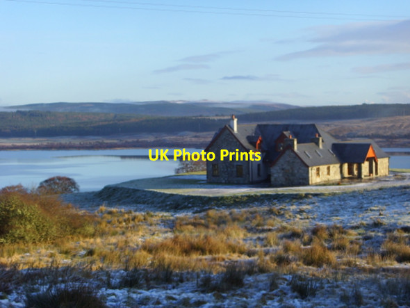 Photo 6"x4" Big house with a big view, Sallachy Saval c2008