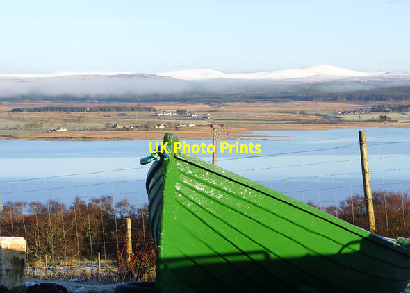 Photo 6"x4" Near Sallachy, looking across Loch Shin Saval c2008