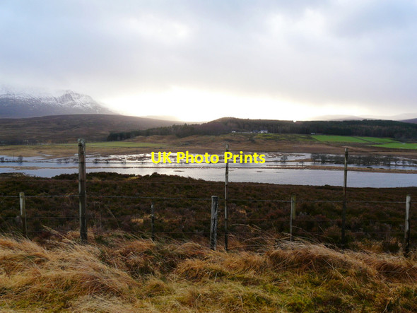 Photo 6"x4" Flooding River Mugdale, Altnaharra Altnaharra c2008