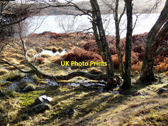 Photo 6"x4" Loch Naver C\u00e0rn Gruama Beag c2008