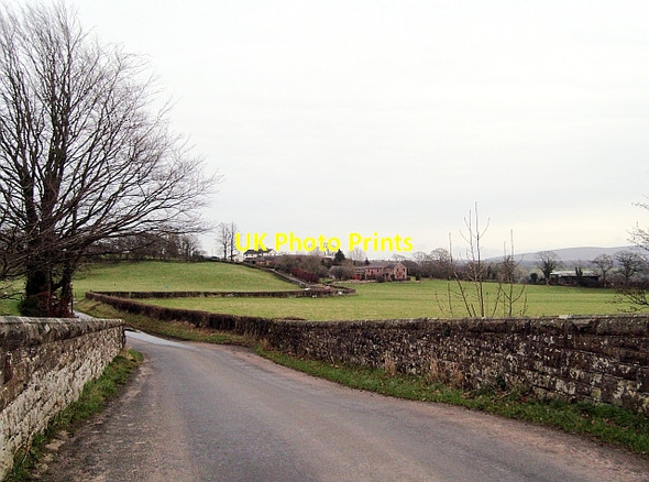 Photo 6"x4" Road from Dovecote Bridge to High Dovecote Farm Walton\/NY5264 c2008