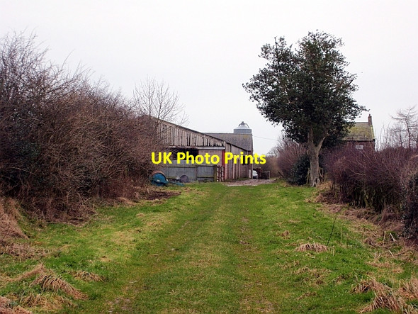 Photo 6"x4" Track to Kellwood Farm Walton\/NY5264 c2008