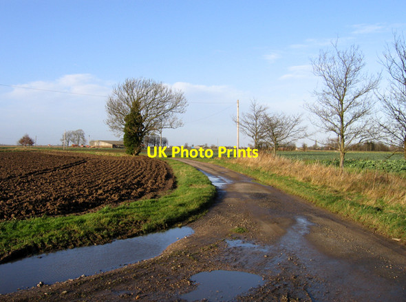 Photo 6"x4" Stumpcross Lane, Swineshead, Lincs Bicker Bar c2008