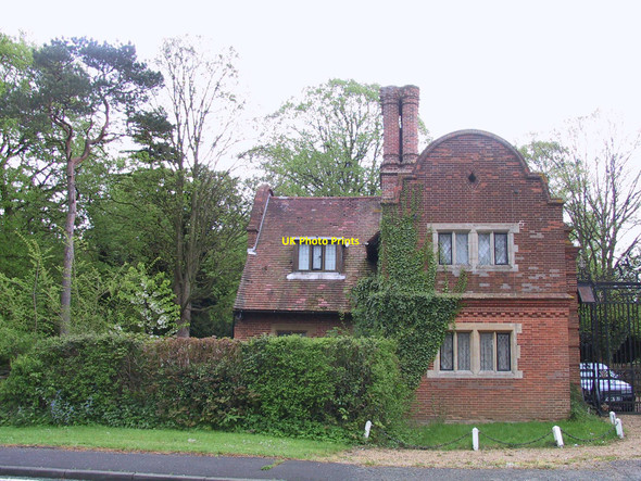 Photo 6"x4" Lanwades Eastern Lodge Kennet End c2002