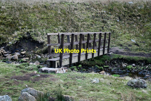 Photo 6"x4" New Footbridge Over Little Dale Beck (2) Ribble Head\/SD7779 c2008