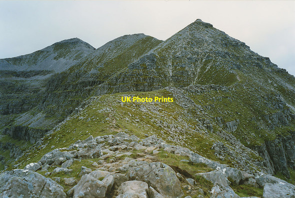 Photo 6"x4" The ridge west to Stob a' Choire Liath Mhor Coireag Dubh M\u00f2r c1993