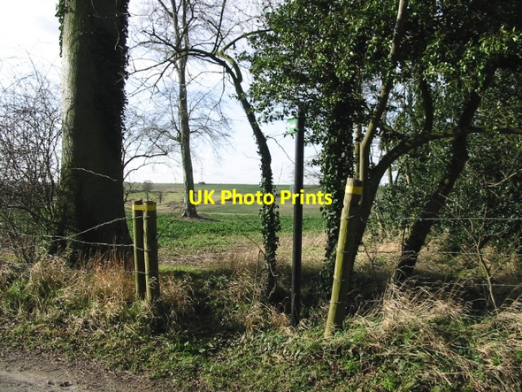 Photo 6"x4" Start of the footpath from Pike Road Tilmanstone c2008