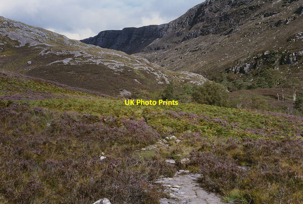 Photo 6"x4" The Gleann Bianasdail path Anancaun c1993