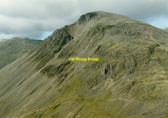 Photo 6"x4" South side of Great Gable from the Corridor Route Wasdale Head\/NY1808 c1991