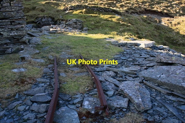 Photo 6"x4" Remains of Tramway, Caudale Quarry Hartsop c2008