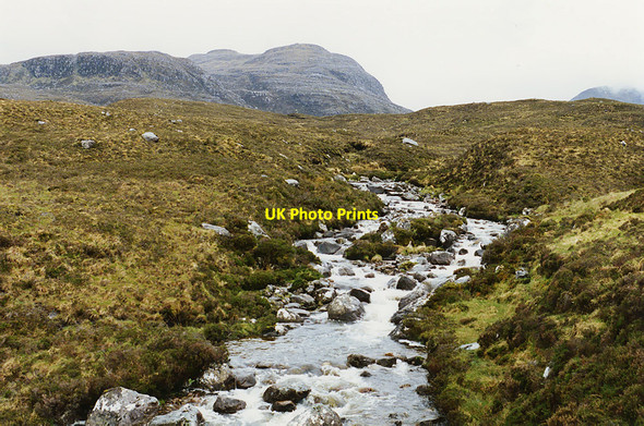 Photo 6"x4" Abhainn Loch na h-Oidhche Talladale c1995