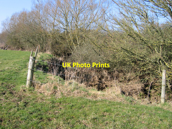 Photo 6"x4" Cowage Brook, Hilmarton, Wilts Spirthill c2008