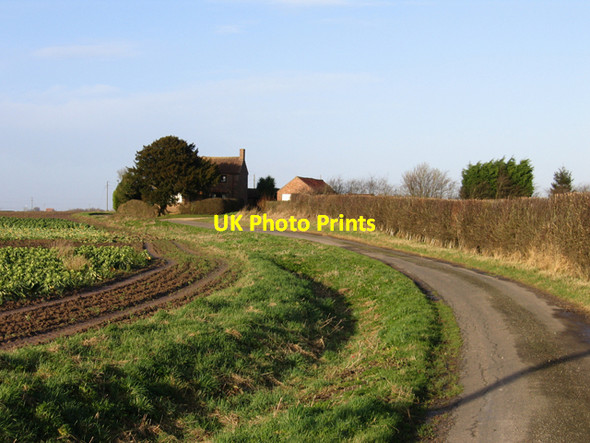 Photo 6"x4" Eaudike Road, Donington Eaudike, Lincs Donington Eaudike c2008