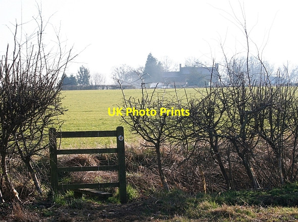 Photo 6"x4" Footpath to Sherrard's Green Great Malvern c2008