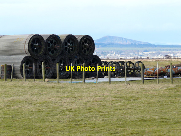 Photo 6"x4" Bomb cases etc at Tain Range Lochslin c2008