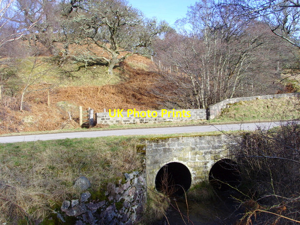 Photo 6"x4" Bridge over burn on the A839 Little Torboll c2008