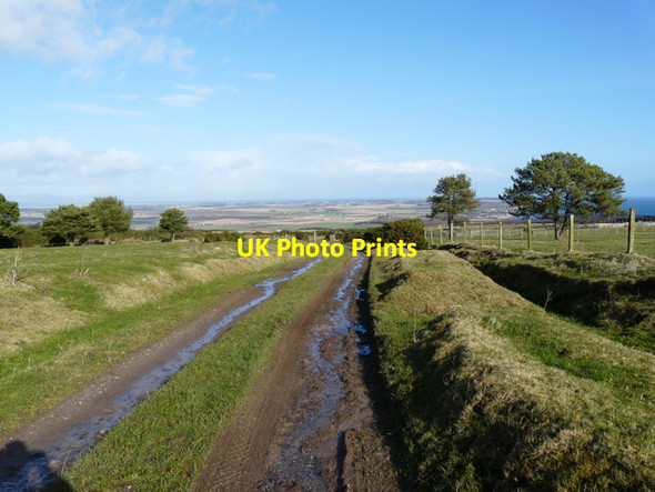 Photo 6"x4" Farm track, Nigg Hill Shandwick c2008
