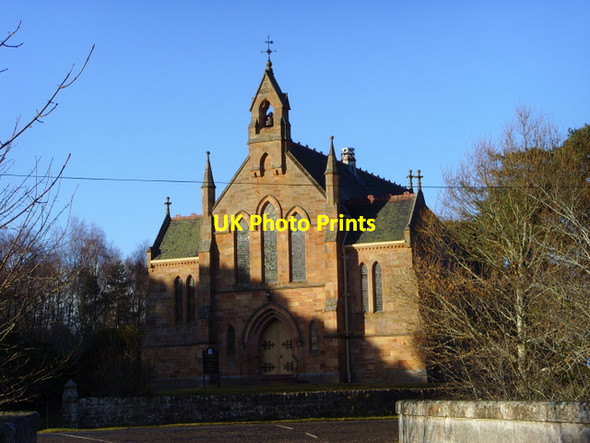 Photo 6"x4" Church at Logie Easter Kildary c2008