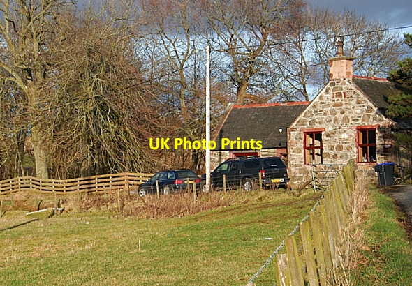 Photo 6"x4" Cottage at Carnousie Bogton\/NJ6751 c2008