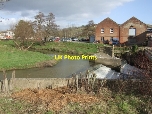 Photo 6"x4" Confluence of the Rivers Brit and Asker Bridport c2008