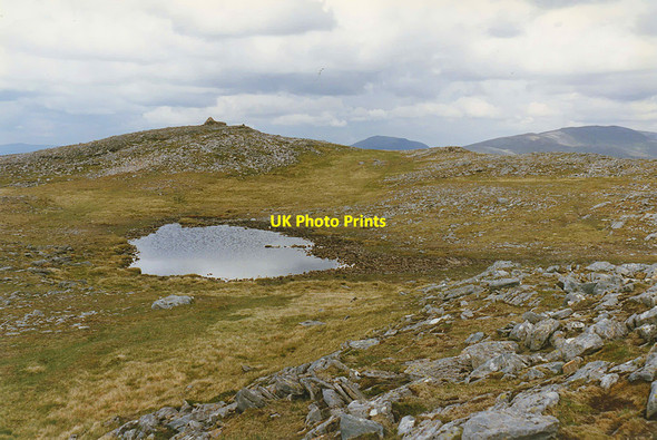 Photo 6"x4" The summit of Beinn na Lap Beinn na Lap c1997