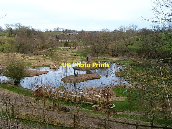 Photo 6"x4" View across High Head Sculpture Valley Highbridge\/NY3943 c2008