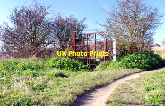 Photo 6"x4" A bypassed turnstile Chilton\/TR3664 c2008