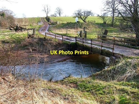 Photo 6"x4" Bridge over the River Ive Highbridge\/NY3943 c2008
