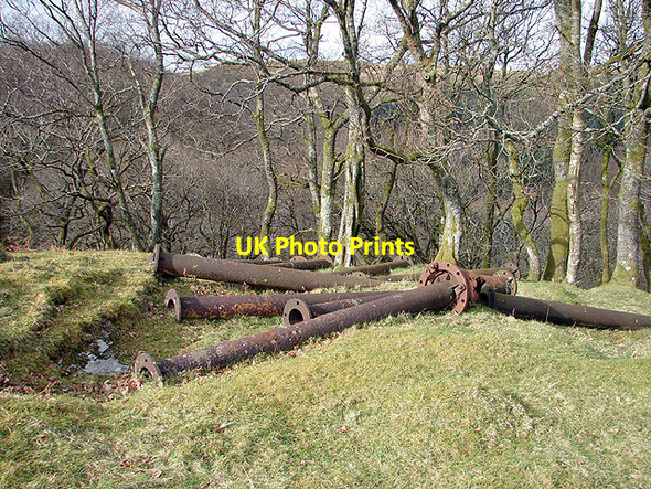 Photo 6"x4" Old water pipes at Derwen Devil's Bridge\/Pontarfynach c2008