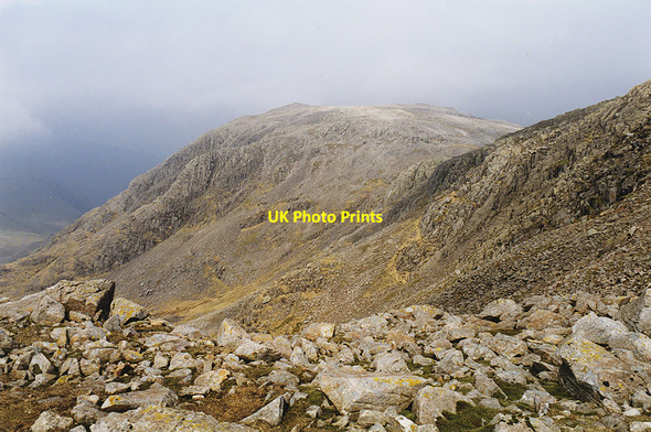 Photo 6"x4" North west slopes of Ill Crag Broad Crag c1998