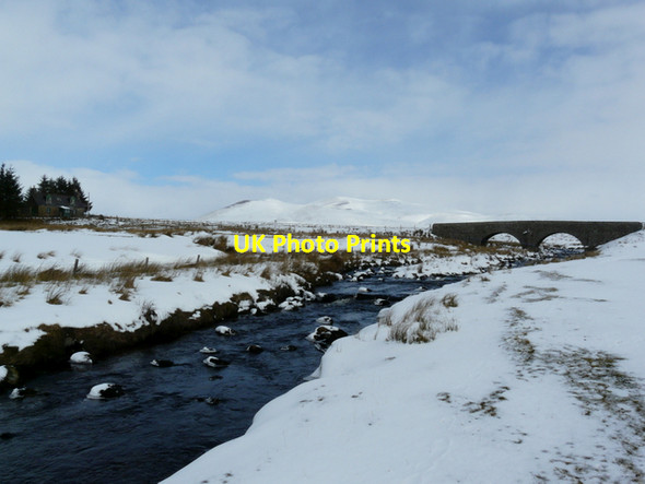 Photo 6"x4" River Tirry, Crask Crask Inn c2008