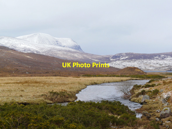 Photo 6"x4" River Loanan Inchnadamph c2008