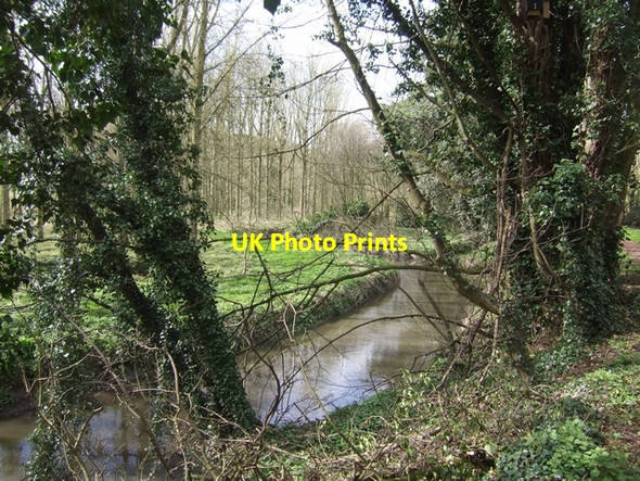 Photo 6"x4" Smestow Brook (River) near Prestwood Stourbridge c2008