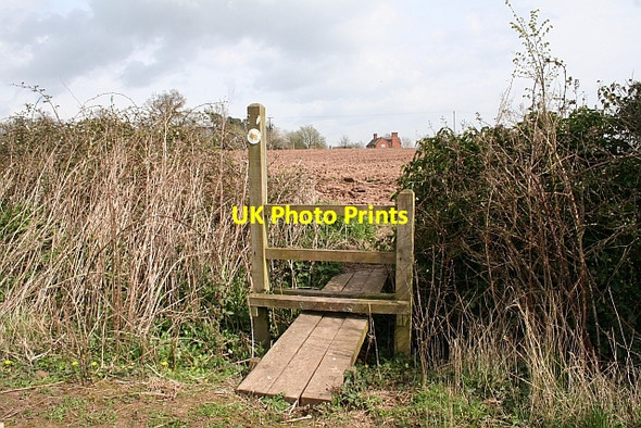 Photo 6"x4" Footbridge Stile Duckswich c2008