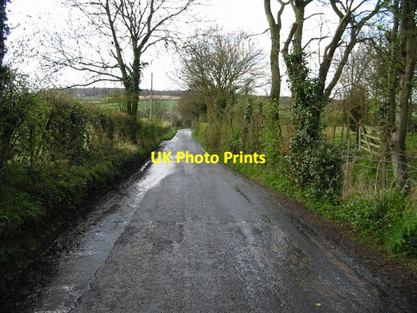 Photo 6"x4" View along Denstroude Lane Honey Hill\/TR1161 c2008