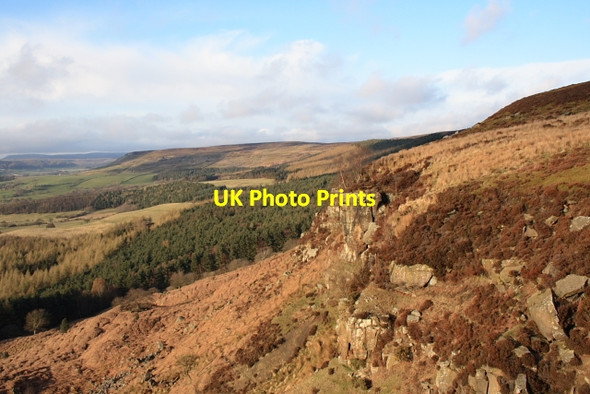 Photo 6"x4" Western End of Battersby Crag Battersby c2008