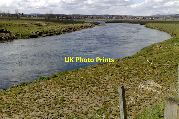 Photo 6"x4" River Don looking towards Kintore Kintore c2008