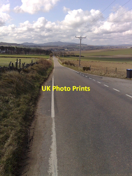 Photo 6"x4" Road to Inverurie near Craigforthie Inverurie c2008