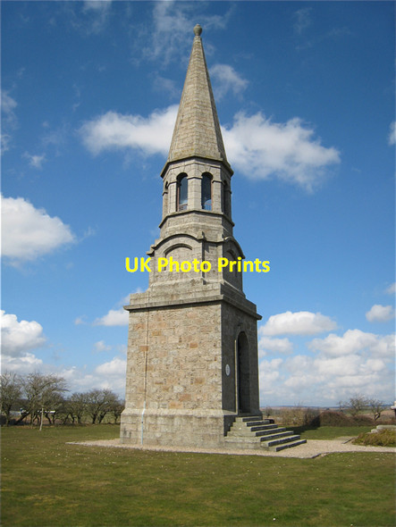 Photo 6"x4" New Deer: The Culsh monument Turfhill c2008