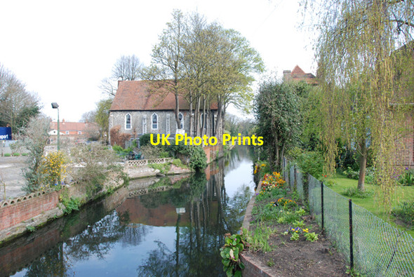 Photo 6"x4" The Great Stour Canterbury\/TR1457 c2008