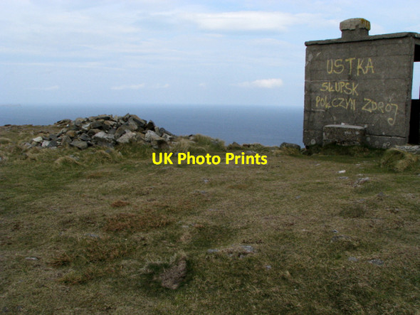 Photo 6"x4" Summit of Coastguard Hill Dunfanaghy c2008