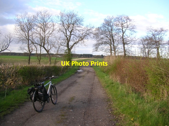 Photo 6"x4" Crossing Sand Hutton Common Moor End\/SE6656 c2008