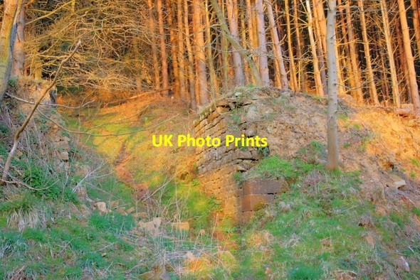 Photo 6"x4" Ruins of Bridge Over Incline Ingleby Greenhow c2008