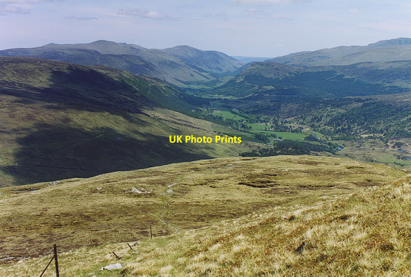 Photo 6"x4" The east ridge of Creag an Fheadain Gallin c2004