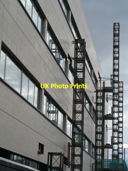 Photo 6"x4" Cranes and concrete, Belfast [8] Belfast c2008