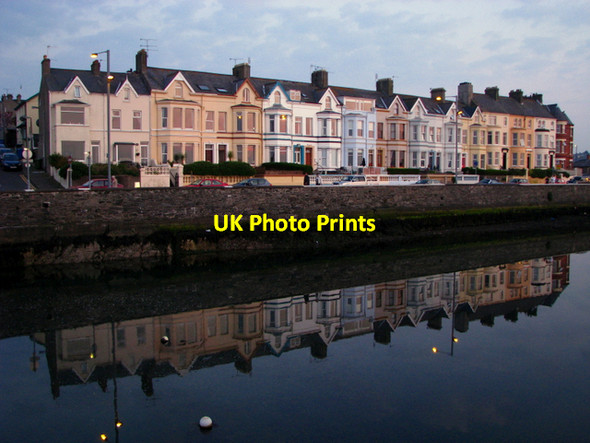 Photo 6"x4" Reflections in the 'Long Hole' [3] Bangor\/J5081 c2008
