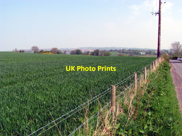 Photo 6"x4" Fields off the Ballycoan Road Carryduff c2008