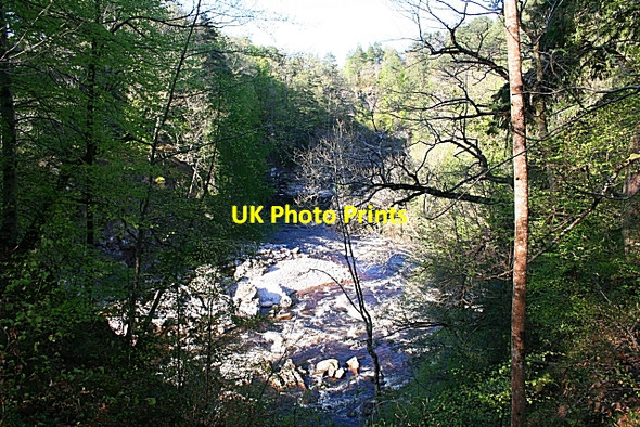Photo 6"x4" Findhorn Gorge at Sluie Conicavel c2008